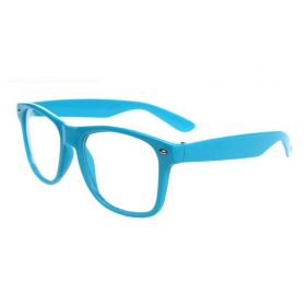Nedioptrické brýle wayfarer světlo modré