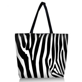 Huado nákupní a plážová taška - Zebra