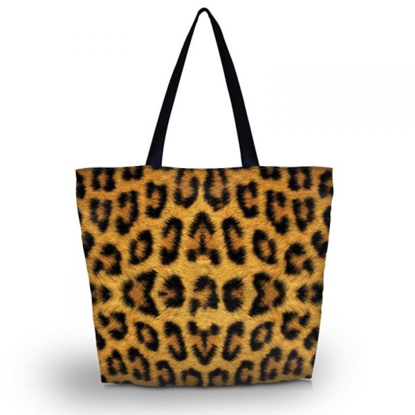 Huado nákupní a plážová taška - Leopard Huado GW-691