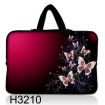 Huado dámská taška pro notebook 10.2" Motýlci v bordo