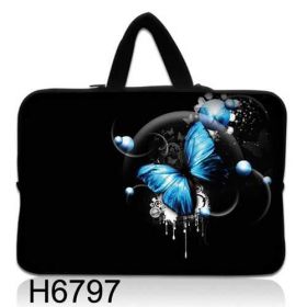 Huado dámská taška pro notebook 10.2" Modrý motýl