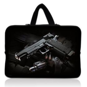 Huado dámská taška pro notebook 10.2" Revolver 9 mm