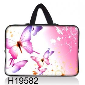 Huado dámská taška pro notebook 10.2" Růžový motýlci