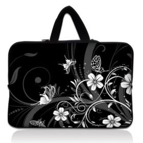 Huado dámská taška pro notebook 13.3" Květiny a motýlci
