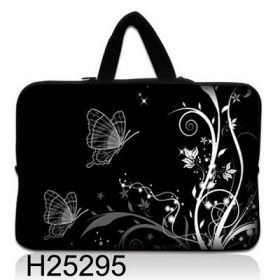 Huado dámská taška pro notebook 13.3" Černobílý motýlci