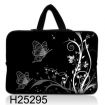 Huado dámská taška pro notebook 14.4" Černobílý motýlci