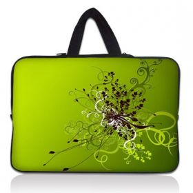 Huado dámská taška pro notebook 15.6" Zelený rozkvět