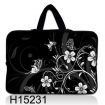 Huado dámská taška pro notebook 17.4" Květiny a motýlci