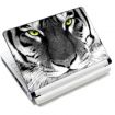 Huado fólie na notebook 12"-15,6" Tygr černobílý
