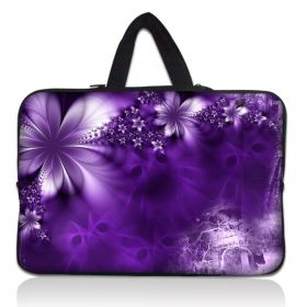 Huado dámská taška pro notebook 12.1" Fialové květy