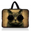 Huado dámská taška pro notebook 12.1" Kočka s brýlemi