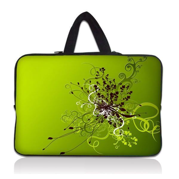 Huado dámská taška pro notebook 12.1" Zelený rozkvět Huado N12-20354