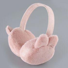 Plyšové klapky na uši králíček růžové