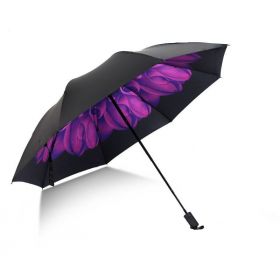Dámský skládací deštník Gerbera