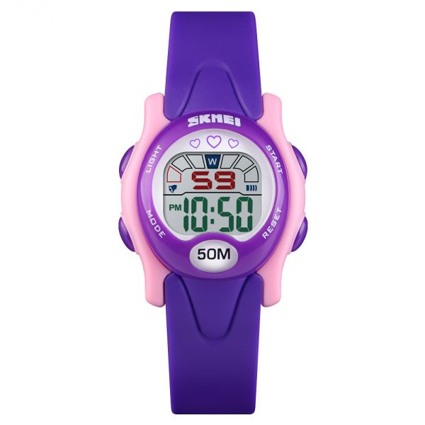 SKMEI 1478 dívčí sportovní hodinky Love It Fialové SKMEI SKM1478VL
