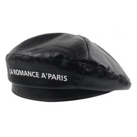Dámský baret Romance Paříž Černý