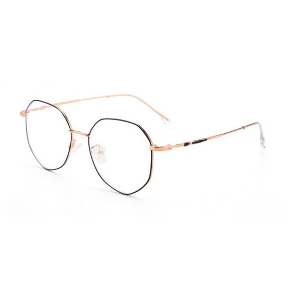 Brýle blokující modré světlo Teacher Rose gold Lifestyle YIW-2985RG