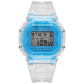 Smael 1905 Dívčí digitální hodinky Modré