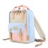 Himawari L dámský batoh Buttercup Modro-růžový 17 l