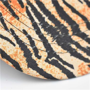 Dámská bavlněná kšiltovka na culík Zebra oranžová