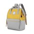 Himawari studentský batoh s USB port  Apaté Šedo-žlutý 19L